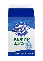 Кефир 3,3% 0,5 л "Минская марка"